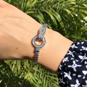 Interlocking Pavé Bracelet